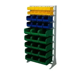 стеллаж с пластиковыми ящиками а-02-02-05