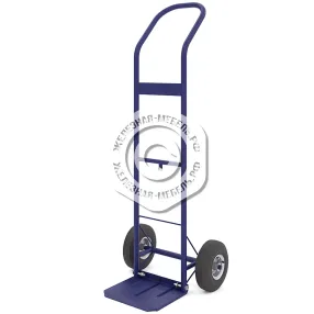 тележка грузовая двухколесная с откидной полкой кг 150 п (без колёс)