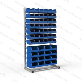 стеллаж односторонний №17 (1835х950х510)