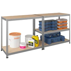 стеллаж sbl 180kd/90x40/5 оцинкованный