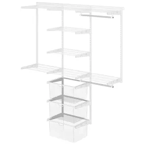 гардеробная система практик home ванная 1 белая
