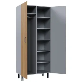 шкаф для белья и одежды титан мд-5502