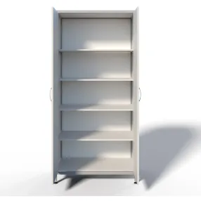 шкаф лабораторный для одежды стр мд-ал 108.02 (белый)